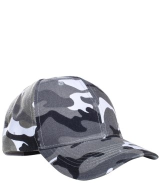 Czapka z daszkiem moro Unisex zapinana na rzep (Wielokolorowy)