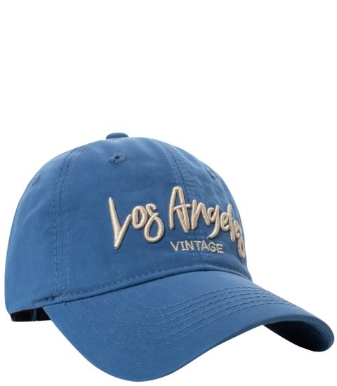 Czapka z daszkiem unisex z haftem LOS ANGELES (Niebieski) Czapka z daszkiem unisex z haftem LOS ANGELES (Niebieski)