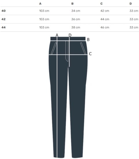 Damskie spodnie PUSH-UP woskowane skinny fit Eleganckie ADELA (Biały) 42 Damskie spodnie PUSH-UP woskowane skinny fit Eleganckie ADELA (Biały) 42