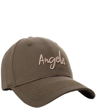 Czapka z daszkiem unisex z haftem ANGELS (Zielony)