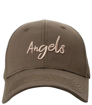 Czapka z daszkiem unisex z haftem ANGELS (Zielony)