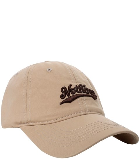 Czapka z daszkiem unisex z haftem NOTHING (Beżowy) Czapka z daszkiem unisex z haftem NOTHING (Beżowy)