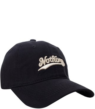 Czapka z daszkiem unisex z haftem NOTHING (Czarny)