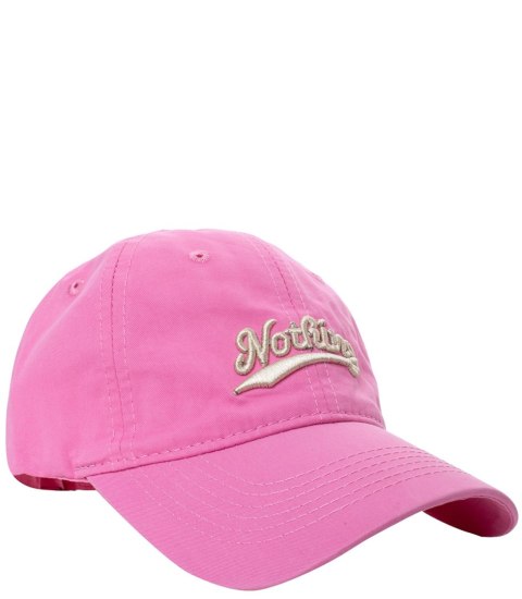 Czapka z daszkiem unisex z haftem NOTHING (Różowy)