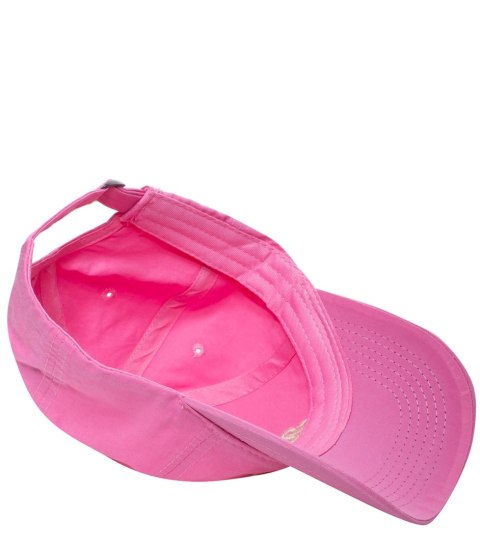 Czapka z daszkiem unisex z haftem NOTHING (Różowy)