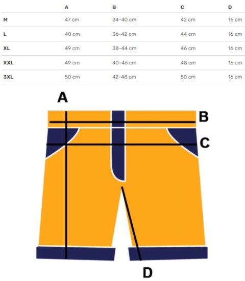 Spodenki szorty kąpielowe w morskie wzory print all over (Wielokolorowy || Granatowy) XXL (44)