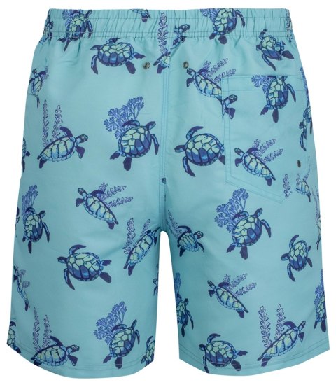 Spodenki szorty kąpielowe w morskie wzory print all over (Wielokolorowy || Niebieski) XL (42) Spodenki szorty kąpielowe w morskie wzory print all over (Wielokolorowy || Niebieski) XL (42)