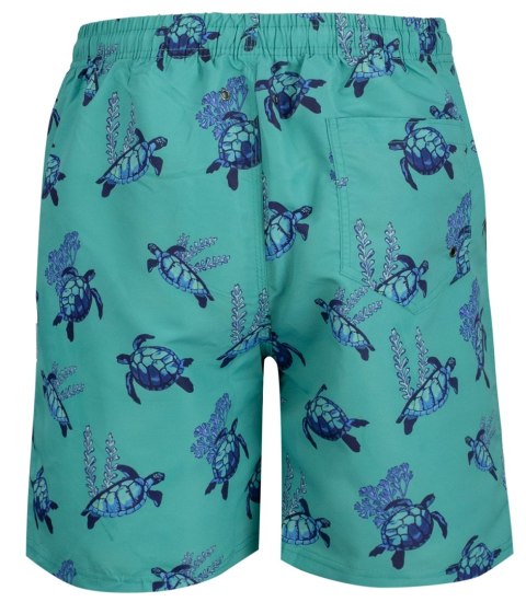 Spodenki szorty kąpielowe w morskie wzory print all over (Zielony || Wielokolorowy) M (38) Spodenki szorty kąpielowe w morskie wzory print all over (Zielony || Wielokolorowy) M (38)