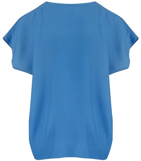 T-shirt pudełkowy bluzka damska bez szwów basic SARA (Niebieski) 50 T-shirt pudełkowy bluzka damska bez szwów basic SARA (Niebieski) 50