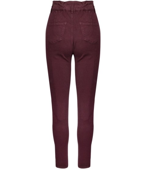 Wygodne elastyczne spodnie JEANSY SKINNY FIT kolorowe Eleganckie ROSE (Czerwony) 40 Wygodne elastyczne spodnie JEANSY SKINNY FIT kolorowe Eleganckie ROSE (Czerwony) 40