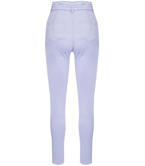 Wygodne elastyczne spodnie JEANSY SKINNY FIT kolorowe Eleganckie ROSE (Fioletowy) 38 Wygodne elastyczne spodnie JEANSY SKINNY FIT kolorowe Eleganckie ROSE (Fioletowy) 38