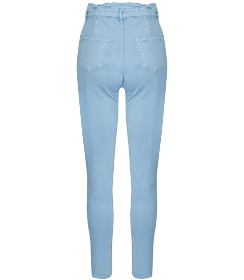 Wygodne elastyczne spodnie JEANSY SKINNY FIT kolorowe Eleganckie ROSE (Niebieski) 42 Wygodne elastyczne spodnie JEANSY SKINNY FIT kolorowe Eleganckie ROSE (Niebieski) 42