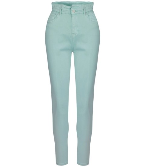 Wygodne elastyczne spodnie JEANSY SKINNY FIT kolorowe Eleganckie ROSE (Zielony) 42 Wygodne elastyczne spodnie JEANSY SKINNY FIT kolorowe Eleganckie ROSE (Zielony) 42