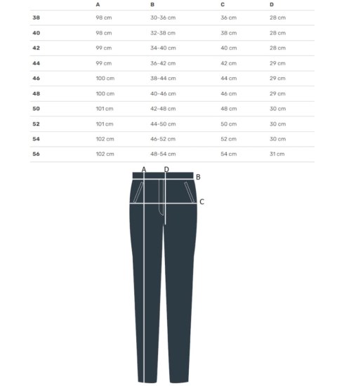Wygodne elastyczne spodnie na gumkę plus size eleganckie LILIANA (Biały) 42 Wygodne elastyczne spodnie na gumkę plus size eleganckie LILIANA (Biały) 42