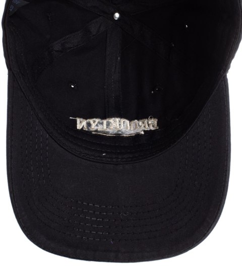 Czapka z daszkiem unisex z haftem BROOKLYN (Czarny) Czapka z daszkiem unisex z haftem BROOKLYN (Czarny)