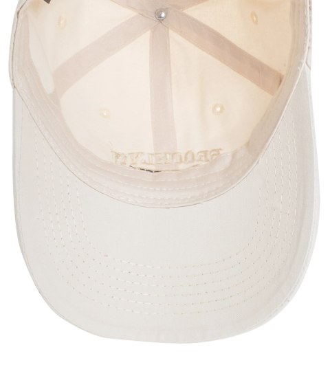 Czapka z daszkiem unisex z haftem BROOKLYN (Ecru) Czapka z daszkiem unisex z haftem BROOKLYN (Ecru)