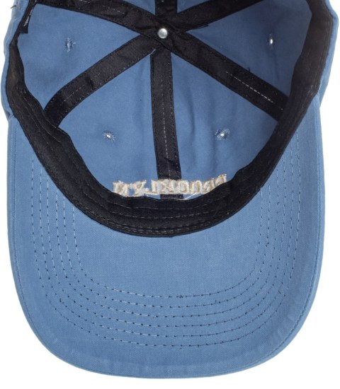 Czapka z daszkiem unisex z haftem BROOKLYN (Niebieski) Czapka z daszkiem unisex z haftem BROOKLYN (Niebieski)