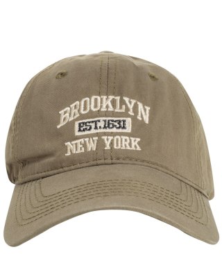 Czapka z daszkiem unisex z haftem BROOKLYN (Zielony)