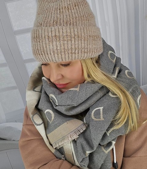 Ciepła czapka damska BEANIE zimowa jesienna jednokolorowa (Brązowy) Ciepła czapka damska BEANIE zimowa jesienna jednokolorowa (Brązowy)
