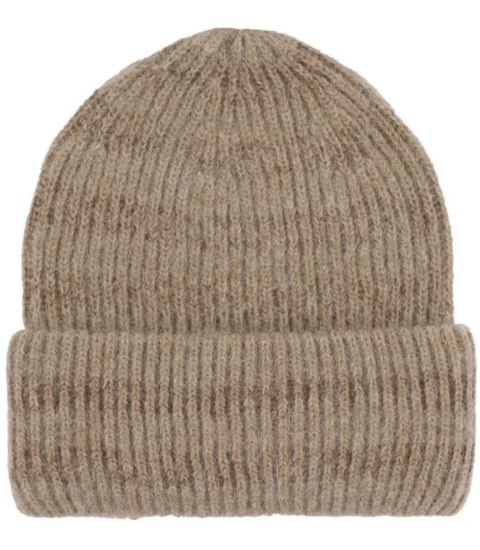 Ciepła czapka damska BEANIE zimowa jesienna jednokolorowa (Brązowy) Ciepła czapka damska BEANIE zimowa jesienna jednokolorowa (Brązowy)