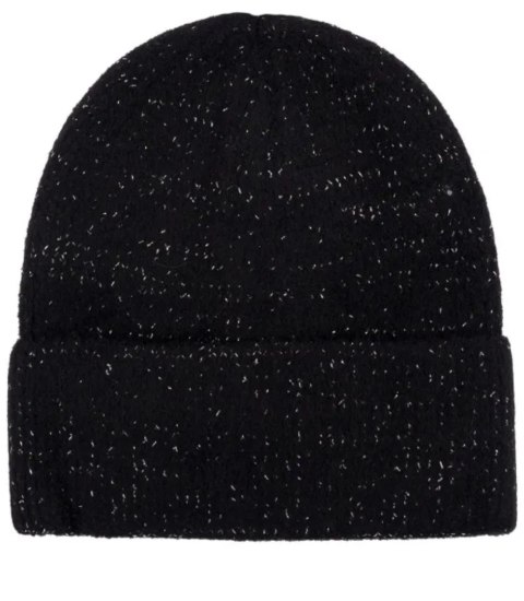 Ciepła czapka damska BEANIE zimowa jesienna jednokolorowa (Czarny) Ciepła czapka damska BEANIE zimowa jesienna jednokolorowa (Czarny)