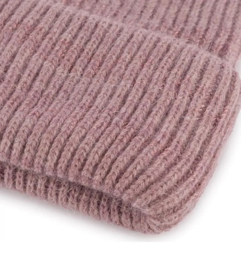Ciepła czapka damska BEANIE zimowa jesienna jednokolorowa (Różowy) Ciepła czapka damska BEANIE zimowa jesienna jednokolorowa (Różowy)