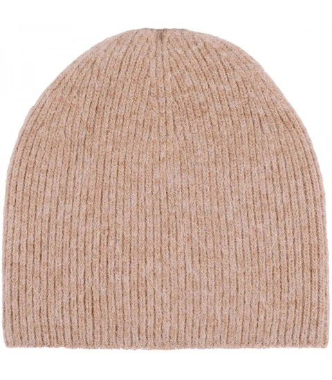 Ciepła czapka damska BEANIE zimowa jesienna jednokolorowa (Beżowy) Ciepła czapka damska BEANIE zimowa jesienna jednokolorowa (Beżowy)