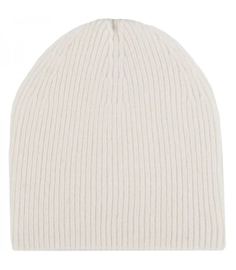 Ciepła czapka damska BEANIE zimowa jesienna jednokolorowa (Biały) Ciepła czapka damska BEANIE zimowa jesienna jednokolorowa (Biały)
