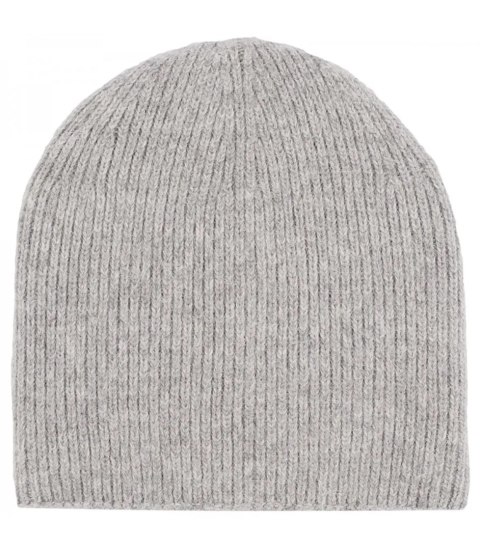Ciepła czapka damska BEANIE zimowa jesienna jednokolorowa (Szary) Ciepła czapka damska BEANIE zimowa jesienna jednokolorowa (Szary)