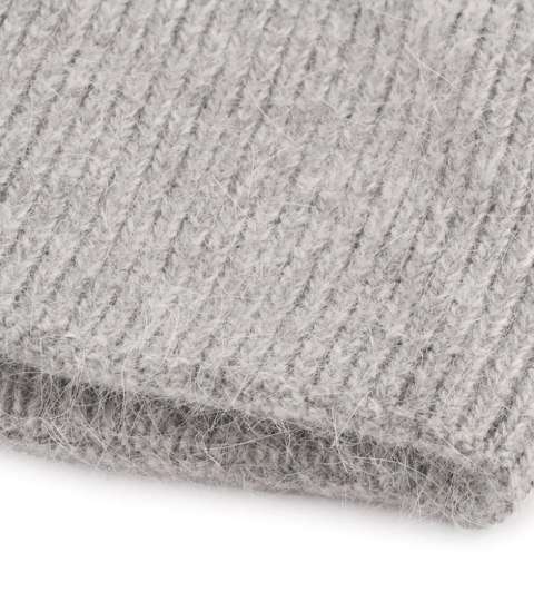 Ciepła czapka damska BEANIE zimowa jesienna jednokolorowa (Szary) Ciepła czapka damska BEANIE zimowa jesienna jednokolorowa (Szary)