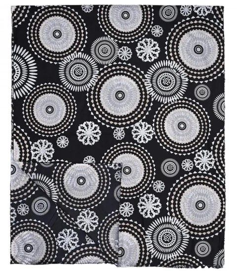 Ciepły stylowy szal szalik geometryczny wzór koła miękki gładki 180x75 cm Ciepły stylowy szal szalik geometryczny wzór koła miękki gładki 180x75 cm