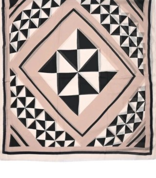 Stylowa chusta chustka szal wiskoza we wzory Elegancka 180cmx90cm (Wielokolorowy)