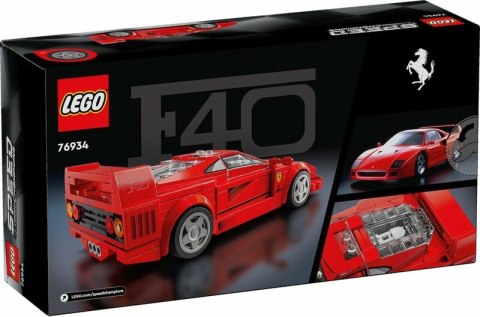 LEGO 76934 SPEED CHAMPIONS Supersamochód Ferrari F40