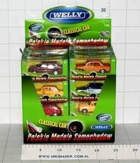 WELLY Auto Modele 1:43 p24 mix 4891761440008 Cena za 1 sztukę