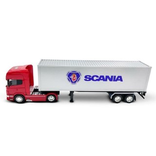 WELLY Ciężarówka z przyczepą 1:32 Scania V8 R730 32671