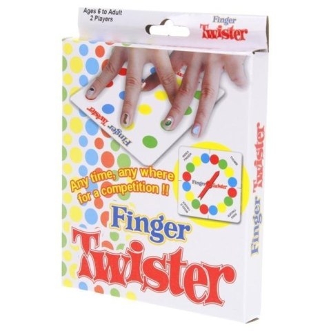 Gra zręcznościowa 2w1 Klasyczny Twister + Finger Twister