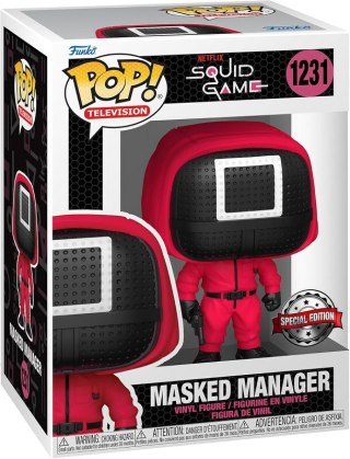 PROMO FUNKO POP FIGURKA NETFLIX SQUID GAME Masked Manager 65169