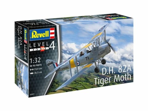 PROMO Samolot do sklejania 1:32 03827 D.H. 82A Tiger Moth Revell