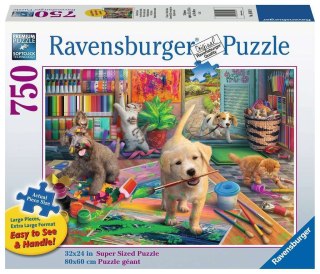 PROMO Puzzle 750el Mali artyści 168019 RAVENSBURGER