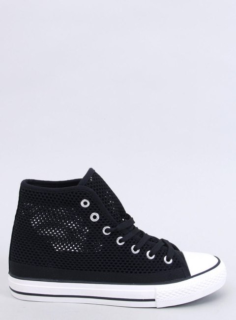 Ażurowe trampki za kostkę MOUSSE BLACK - 39 Ażurowe trampki za kostkę MOUSSE BLACK - 39