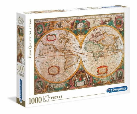 Clementoni Puzzle 1000el Mappa antica 31229