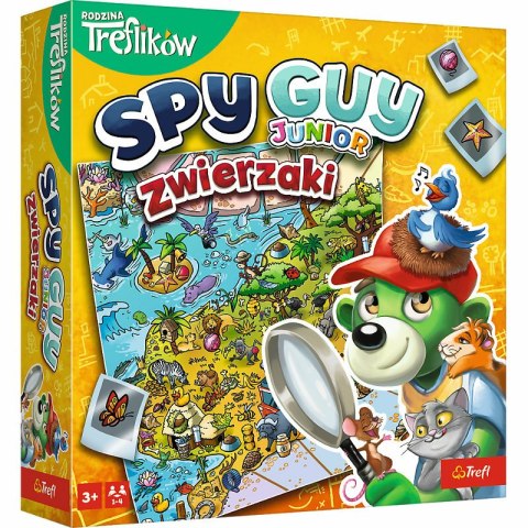 PROMO Spy Guy Junior Zwierzaki gra 02595 Trefl