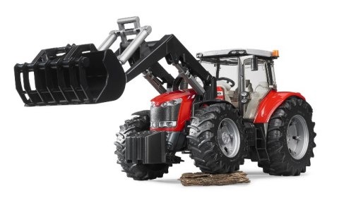 Traktor Massey Ferguson 7624 z ładowaczem czołowym 03047 BRUDER