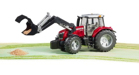 Traktor Massey Ferguson 7624 z ładowaczem czołowym 03047 BRUDER