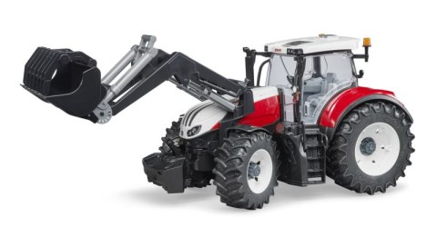 Traktor Steyr 6300 Terrus CVT z ładowarką czołową 03181 BRUDER