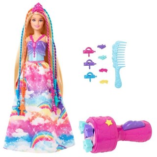 Barbie Lalka Dreamtopia Księżniczka Zakręcone pasemka GTG00 MATTEL