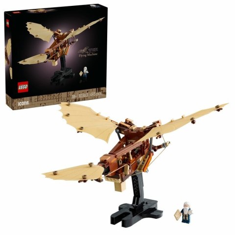 LEGO 10363 ICONS Maszyna latająca Leonarda da Vinci 4p