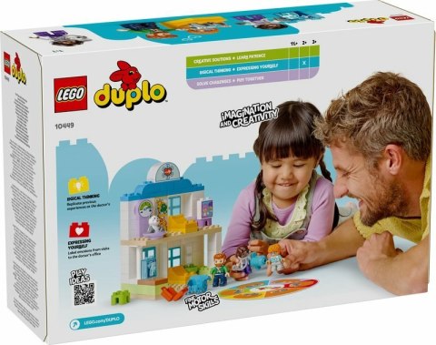 LEGO 10449 DUPLO TOWN Pierwszy raz: Wizyta u lekarza 2p