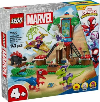 LEGO 11200 SPIDAY Bitwa Spidey'ego i Gobby'ego przy domku na drzewie 4p