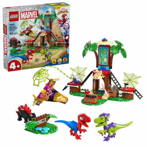 LEGO 11200 SPIDAY Bitwa Spidey'ego i Gobby'ego przy domku na drzewie 4p